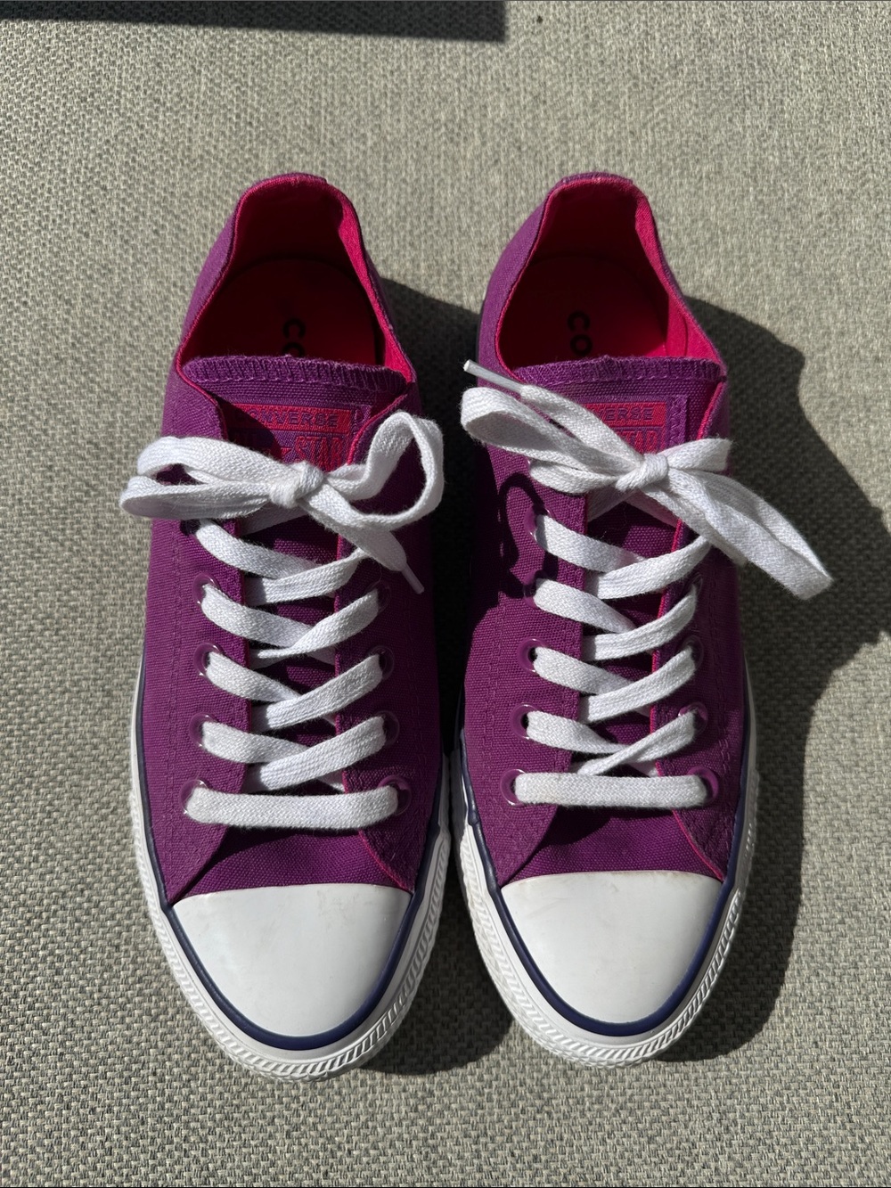 Purple/Pink Converse All Star